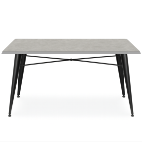 میز تولیکس صفحه بتنی مستطیلی