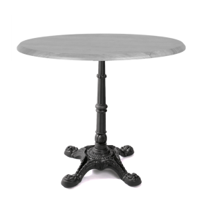 میز پایه چدنی با صفحه بتنی